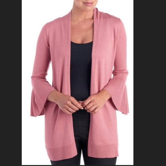 pink dressy cardigan